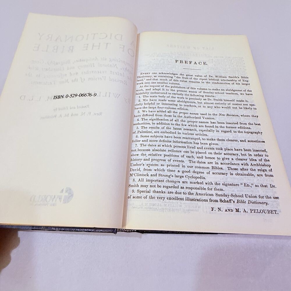 Smith’s Bible Dictionary Reference Library Edition - Picture 5 of 9